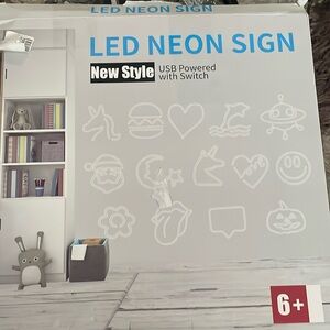 New light up LED neon sign